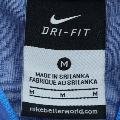 Nike Men's Blue Dri-FIT Full Zip Sweatshirt Jacket Size M