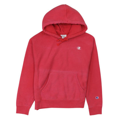 Champion Women’s Red Reverse Weave Pullover Hoodie Size L