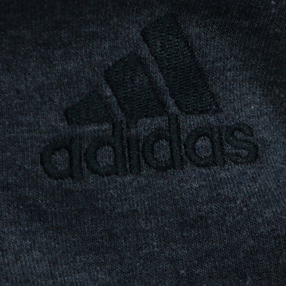 Adidas Mens Grey XL Full Zip Hoodie Sweatshirt