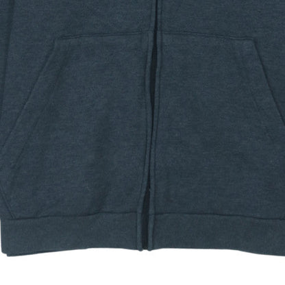Adidas Mens Grey XL Full Zip Hoodie Sweatshirt