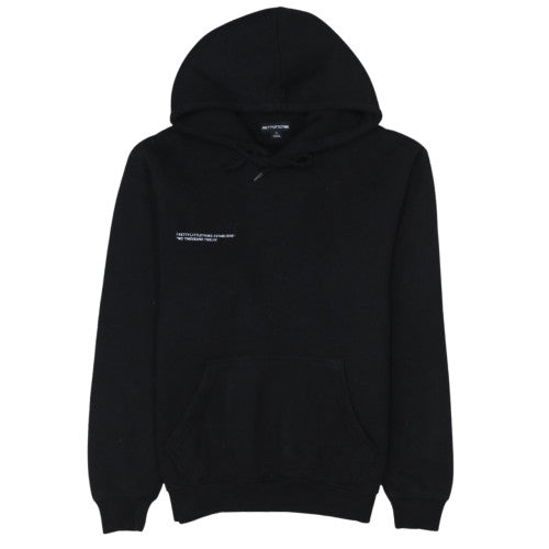 PrettyLittleThing Womens Black XS Pullover Hoodie Classic Fit