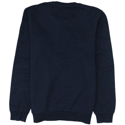 Adidas Womens Navy Blue Crew Neck Pullover Sweatshirt M
