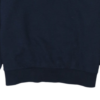 Adidas Womens Navy Blue Crew Neck Pullover Sweatshirt M