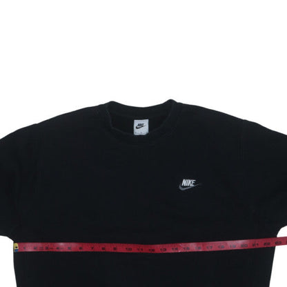 Nike Men's Black Regular Fit Crew Neck Pullover Sweatshirt M