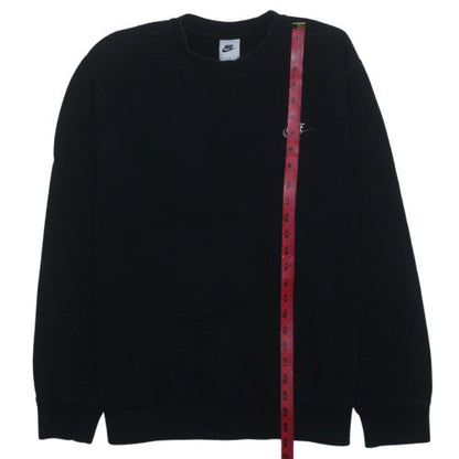 Nike Men's Black Regular Fit Crew Neck Pullover Sweatshirt M
