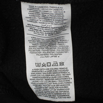 Nike Men's Black Regular Fit Crew Neck Pullover Sweatshirt M