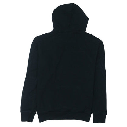 Adidas Men's Black Small Pullover Hoodie with Logo Graphic