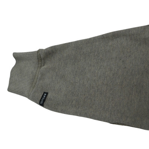 Rip Curl Men's Beige Pullover Fleece Lined Hoodie Size L
