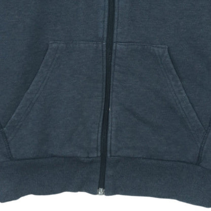 Adidas Men's Grey Full Zip Hoodie Size S Sportswear