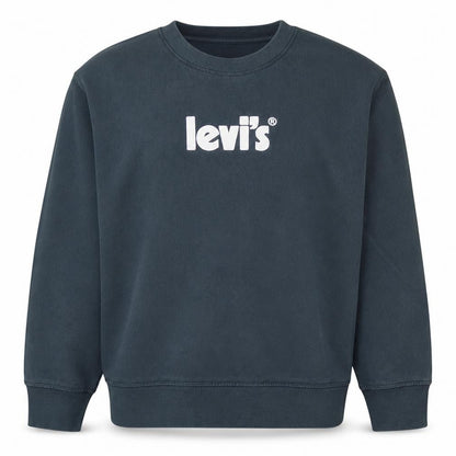 Levi's Men's Blue Logo Crew Neck Pullover Sweatshirt Size M