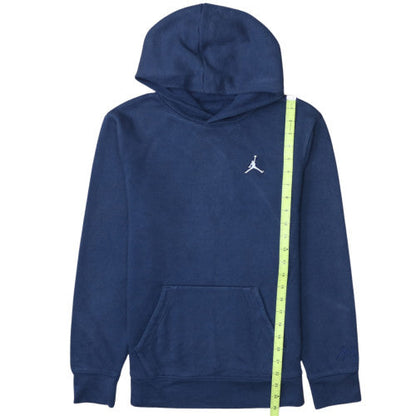 Jordan Boys Blue Pullover Hoodie XL 13-15 Years Cotton Fleece Jumper