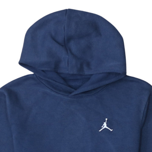 Jordan Boys Blue Pullover Hoodie XL 13-15 Years Cotton Fleece Jumper