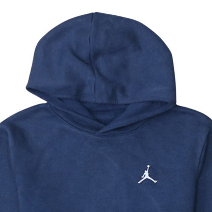 Jordan Boys Blue Pullover Hoodie XL 13-15 Years Cotton Fleece Jumper