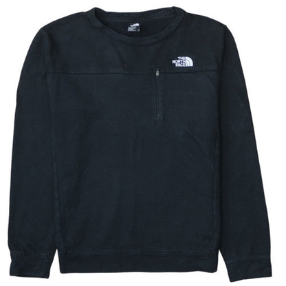 The North Face Mens Black L Pullover Sweatshirt Cotton Crew Neck