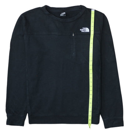 The North Face Mens Black L Pullover Sweatshirt Cotton Crew Neck