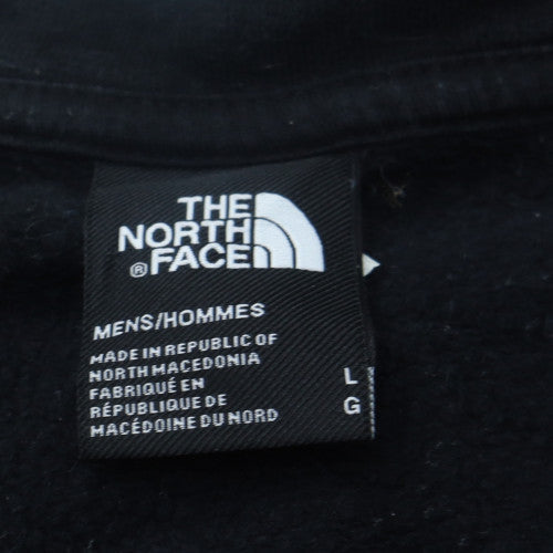 The North Face Mens Black L Pullover Sweatshirt Cotton Crew Neck