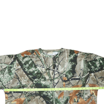 Outfitters Ridge Mens 2XL Camouflage Long Sleeve Cotton T-Shirt