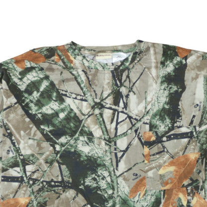 Outfitters Ridge Mens 2XL Camouflage Long Sleeve Cotton T-Shirt