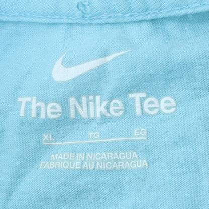 Nike Men's Blue XL Sportswear Graphic Print T-Shirt