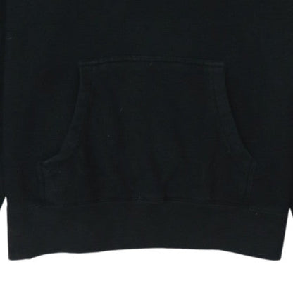 Obey Mens Black Pullover Hoodie L Streetwear Embroidered Logo