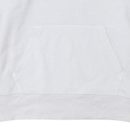 Levi's Womens White Pullover Hoodie Medium Logo Cotton Casual