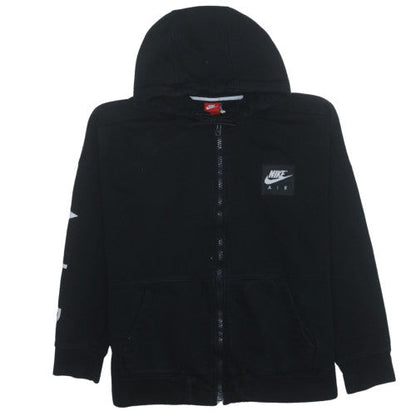 Nike Air Black Full Zip Hoodie Mens L Hooded Sweatshirt