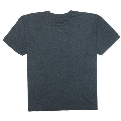 Adidas Men's Dark Grey 2XL Crew Neck Graphic Logo T-Shirt