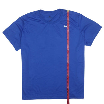 Nike Men's Blue Dri-FIT 2XL Short Sleeve Active T-Shirt