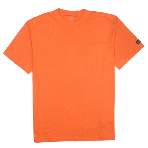 Dickies Men’s Orange XL Crew Neck Short Sleeve Workwear T-Shirt