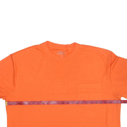 Dickies Men’s Orange XL Crew Neck Short Sleeve Workwear T-Shirt