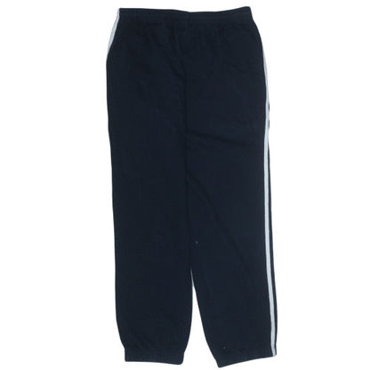 Adidas Men's Black Regular Fit Fleece Sweatpants L