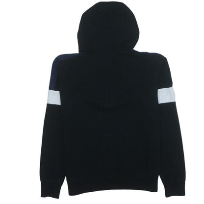 FILA Men's Black M Pullover 1/4 Zip Hoodie Sweatshirt