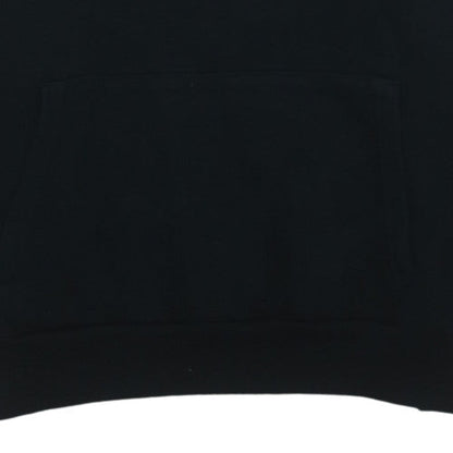 FILA Men's Black M Pullover 1/4 Zip Hoodie Sweatshirt