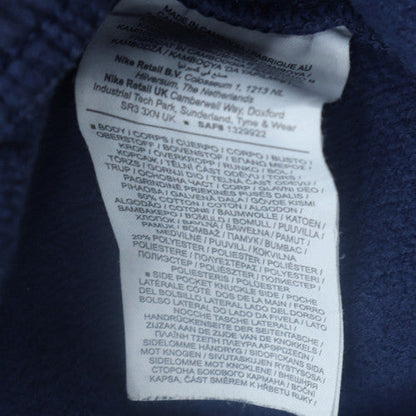 Nike Men's Blue Regular Fit Fleece Sweatpants M