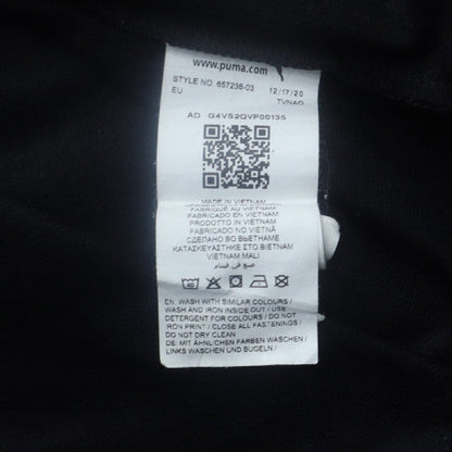 Puma Men’s Black 1/4 Zip Sports Sweatshirt M Regular Fit