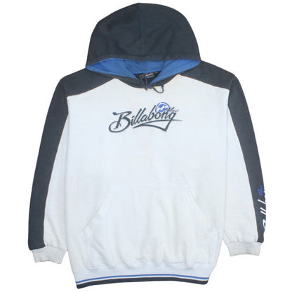Billabong Mens White 2XL Pullover Fleece Surf Hoodie
