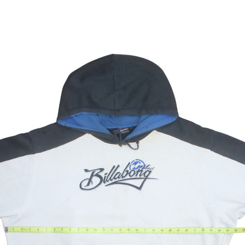 Billabong Mens White 2XL Pullover Fleece Surf Hoodie