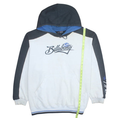 Billabong Mens White 2XL Pullover Fleece Surf Hoodie