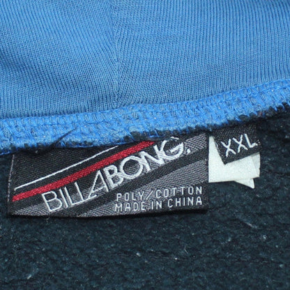 Billabong Mens White 2XL Pullover Fleece Surf Hoodie