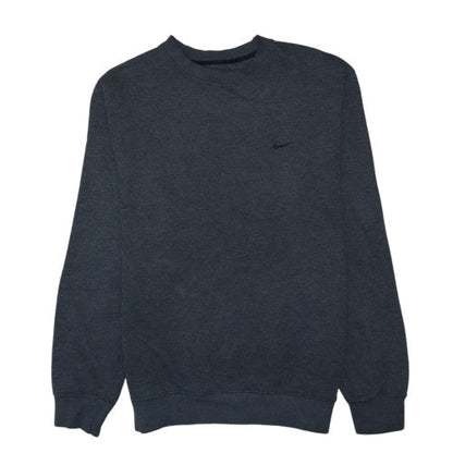 Nike Mens Grey Fleece Pullover Sweatshirt Size M Crew Neck
