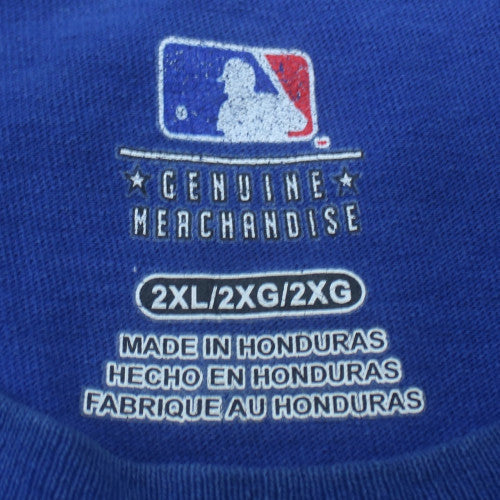 Genuine Merchandise Men's Blue Milwaukee Brewers 2XL Graphic T-Shirt