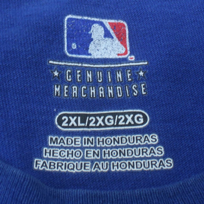 Genuine Merchandise Men's Blue Milwaukee Brewers 2XL Graphic T-Shirt