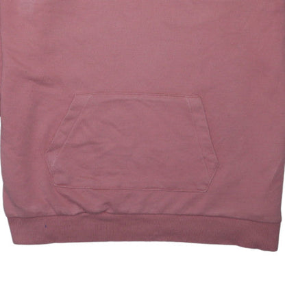 Umbro Mens Pink XL Pullover Hoodie Sweatshirt With Logo