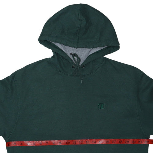 Champion Men's Green Pullover Hoodie Size M Regular Fit