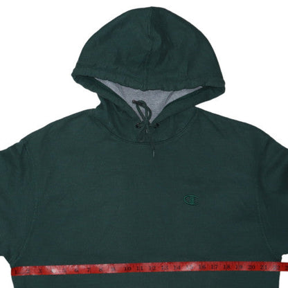 Champion Men's Green Pullover Hoodie Size M Regular Fit