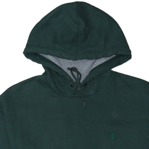Champion Men's Green Pullover Hoodie Size M Regular Fit