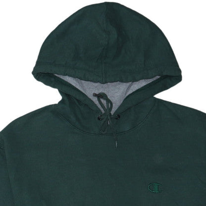 Champion Men's Green Pullover Hoodie Size M Regular Fit