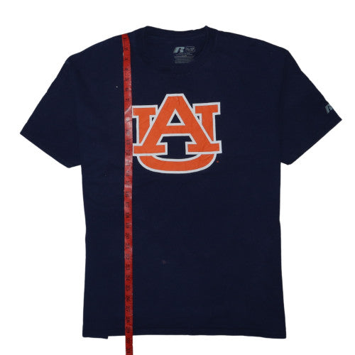 Russell Men's Blue XL University Graphic Short Sleeve T-Shirt