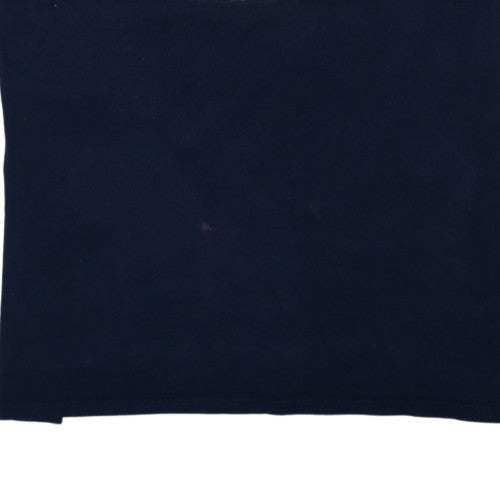 Russell Men's Blue XL University Graphic Short Sleeve T-Shirt