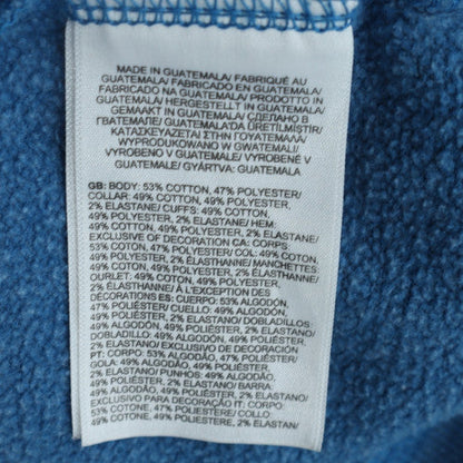 The North Face Men's Blue XL Pullover Sweatshirt Cotton Blend